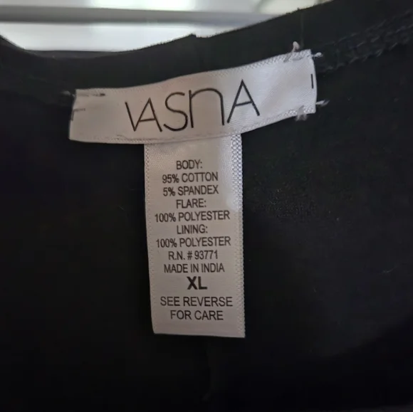 Vasna Black and White Polka Dot Dress - Picture 3 of 3